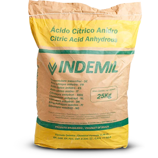 Ácido Cítrico Anidro - Indemil 25kg